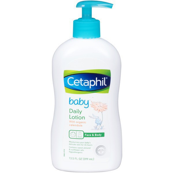 Cetaphil Baby Daily Lotion with calendula varian baru 400 ml pump