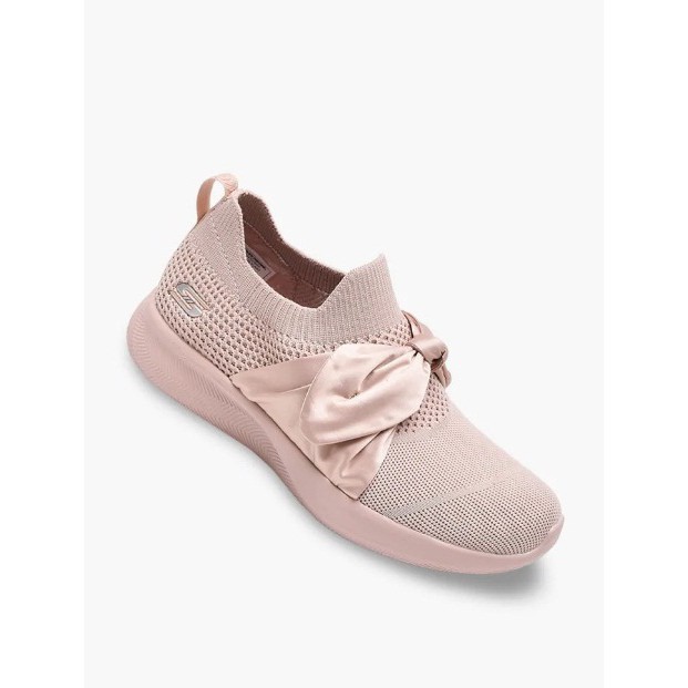 Sepatu Skechers BOBS Sport Squad 2 Bow Beauty Womens 32802PNK