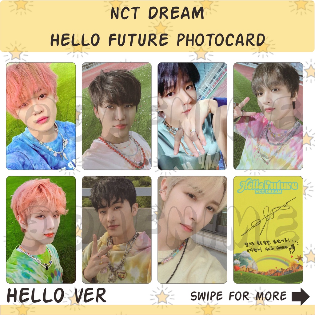 NCT DREAM HELLO FUTURE UNOFFICIAL PHOTOCARD