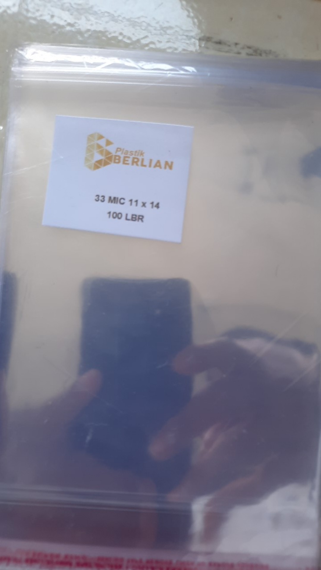 Plastik Opp Seal 11 X 14 Cm Tebal U/ Aksesoris & Display Patch