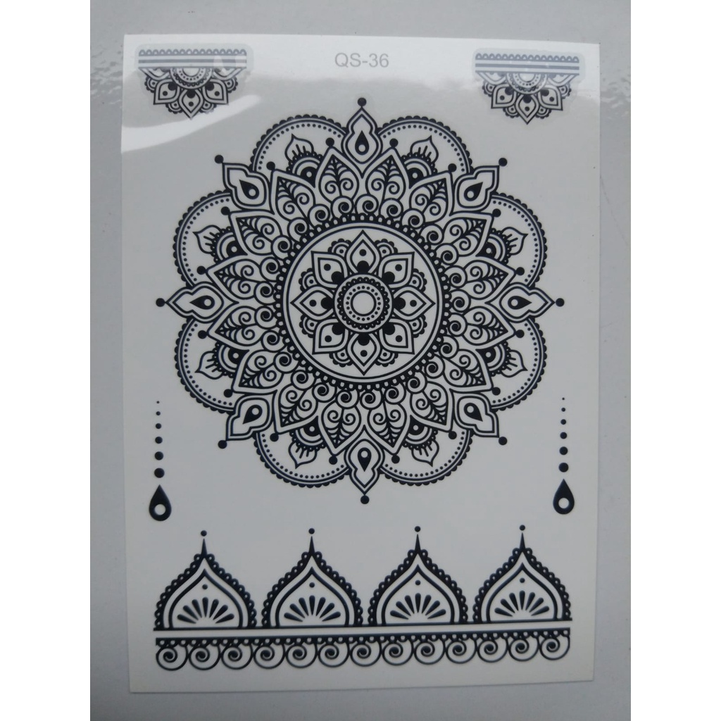 HENNA TATTO BLACK WATERPROOF