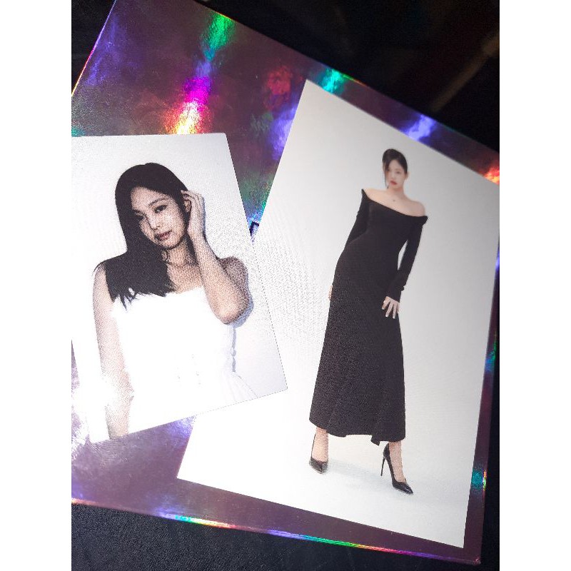 BLACKPINK JENNIE LISA POSTCARD & PHOTOCARD PC SET THE ALBUM VER. 4