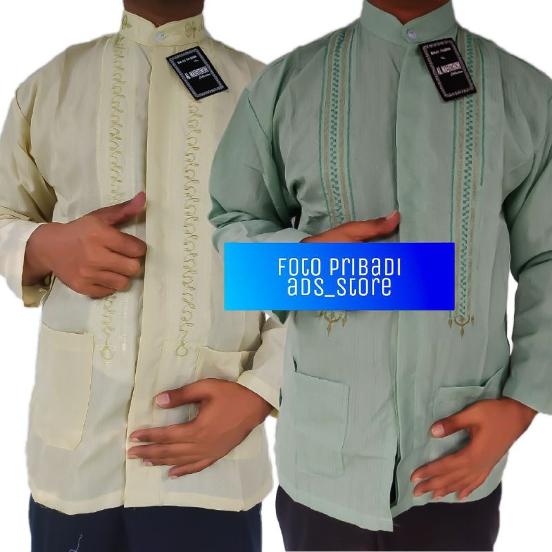 AL MASYITHOH BAJU KOKO LENGAN PANJANG BAJU MUSLIM