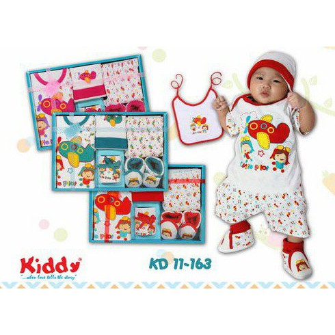 Baby set gift kiddy #11163 - Baju Bayi Set Baru Lahir