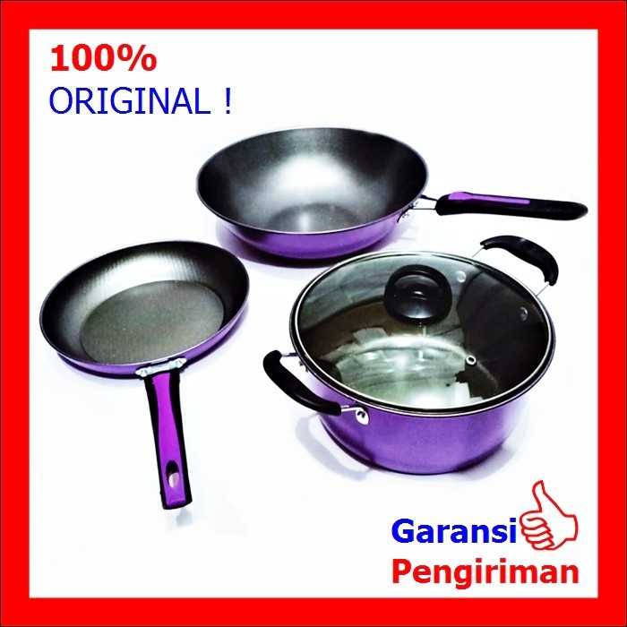 Panci Enamel Set Panci Set Royalta 4 Pcs &amp; Panci set 4 Pc todachi