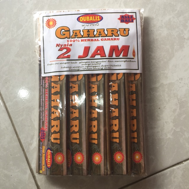 Dupa Dubali Gaharu 2 Jam