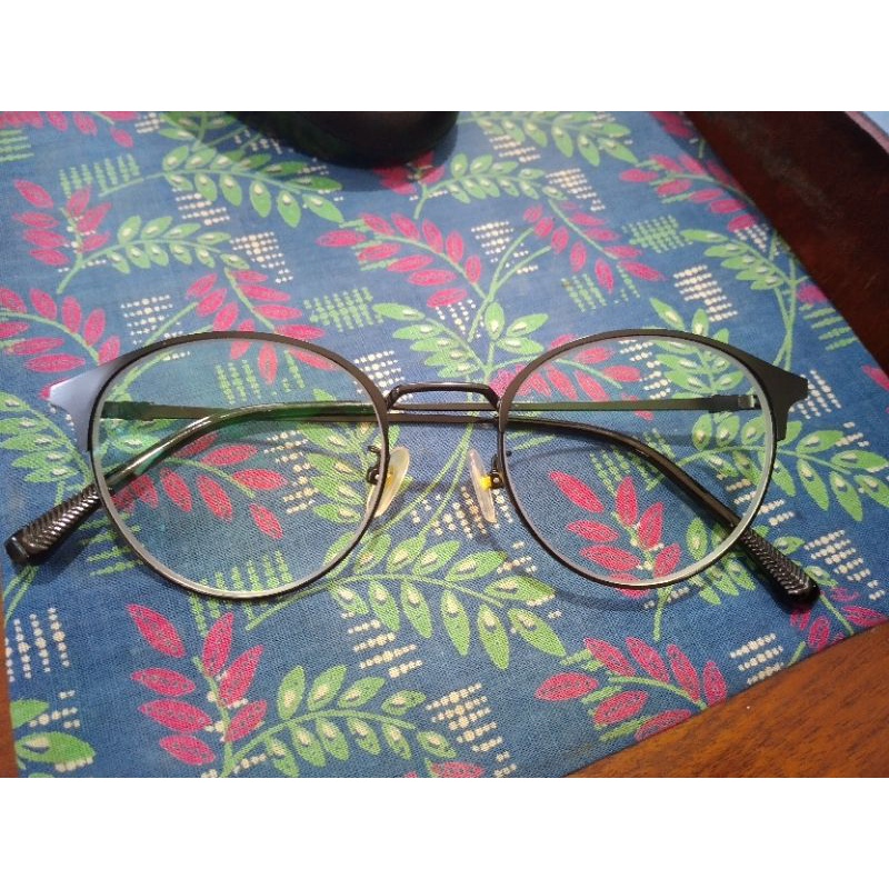 #63035 kacamata minus frame hitam anti radiasi