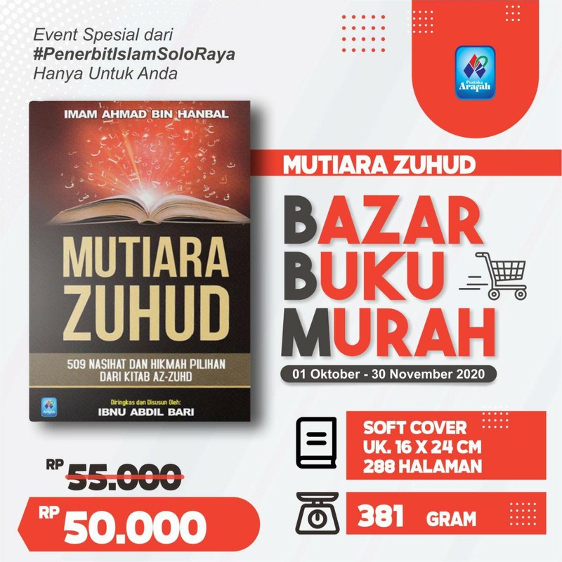 Pustaka Arafah Mutiara Zuhud  509 Nasihat dan Hikmah Pilihan Dari Kitab AZ-ZUHD