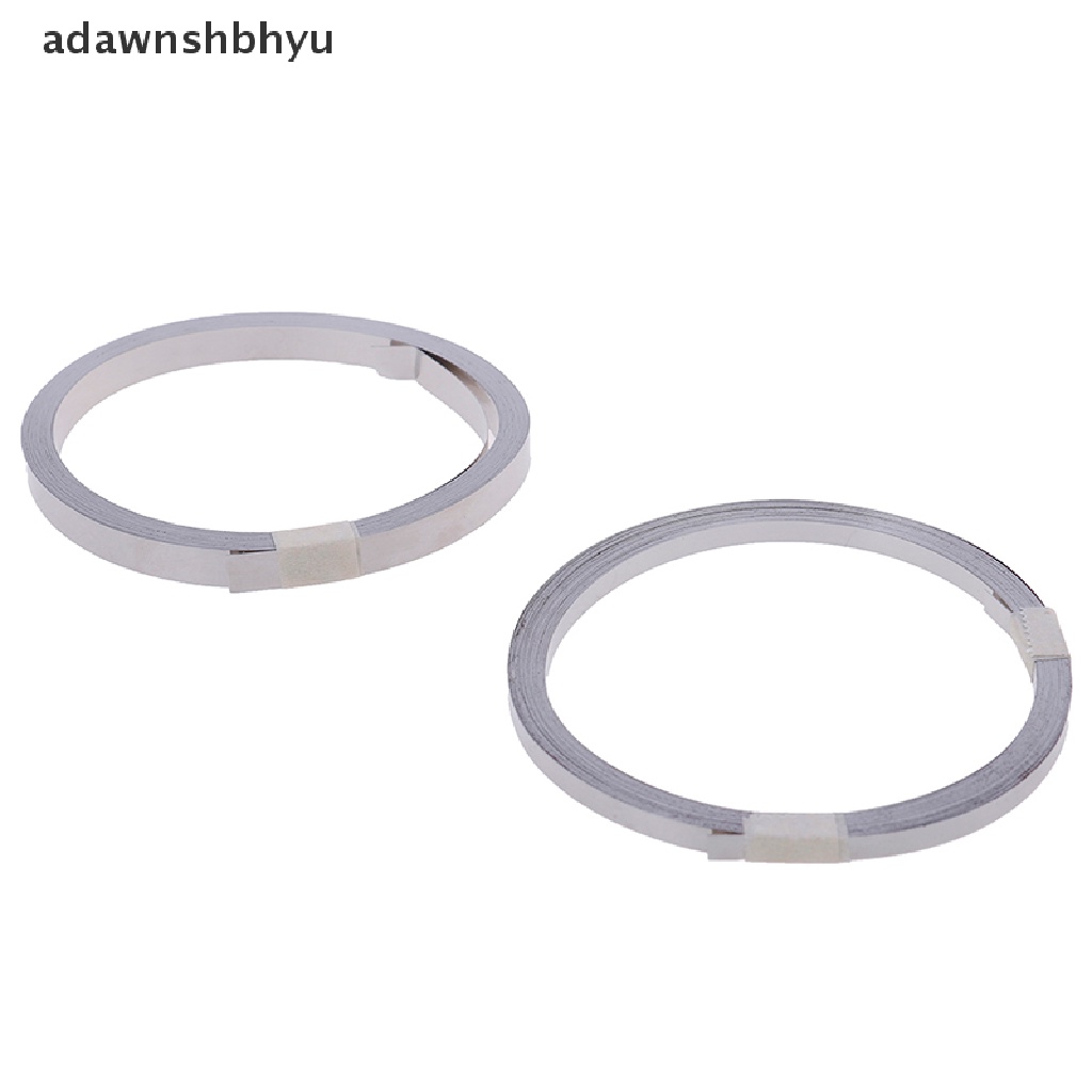 Adawnshbhyu 10m Murni Ni plate nickel strip tape Untuk Las Bintik Li 18650mm