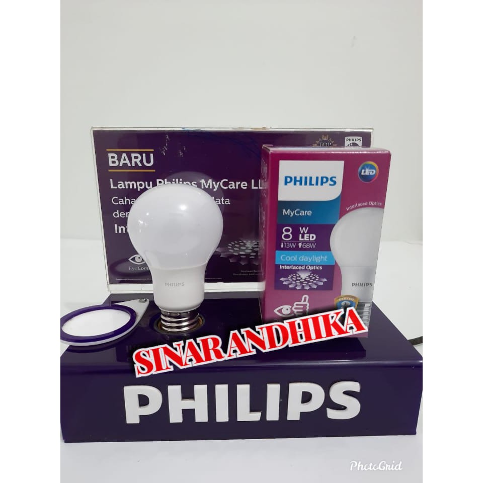 LAMPU PHILIPS LED 8 WATT