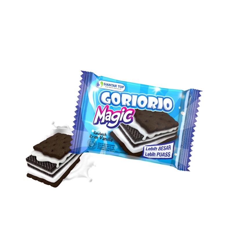 

BISKUIT GORIORIO MAGIC VANILA 15GR E1000 SATUAN