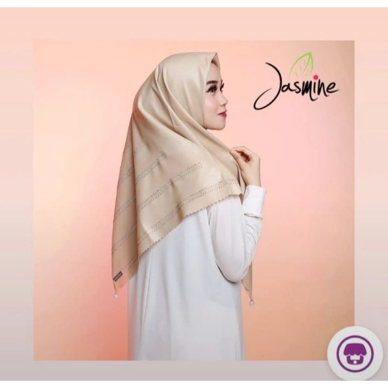 JILBAB/HIJAB SEGIEMPAT SHINAR SWAROVSKI PAYET ORIGINAL JASMINE