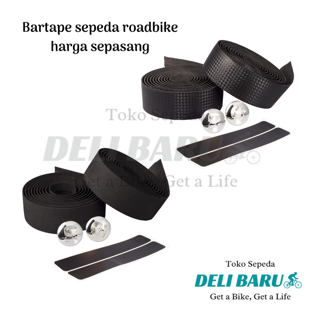 Delibaru Bartape busa Drop bar bar tape empuk stang sepeda fixie balap gravel roadbike