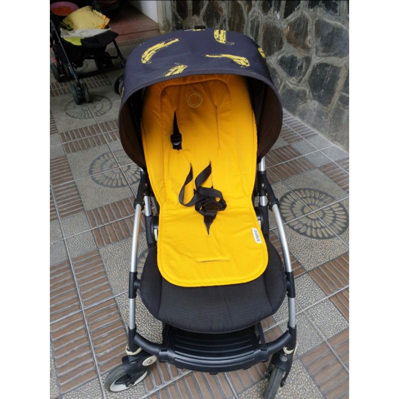 preloved stroller bugaboo bee x andy warhol banana limited edition