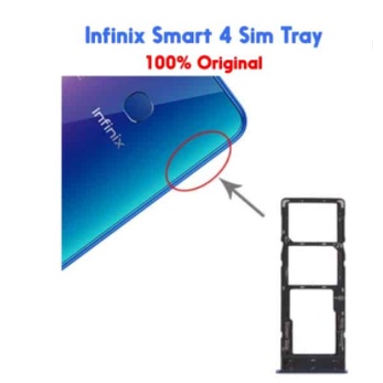 Slot Tempat Dudukan Simcard Simtray Sim Tray Card Lock Infinix Smart 4 X653