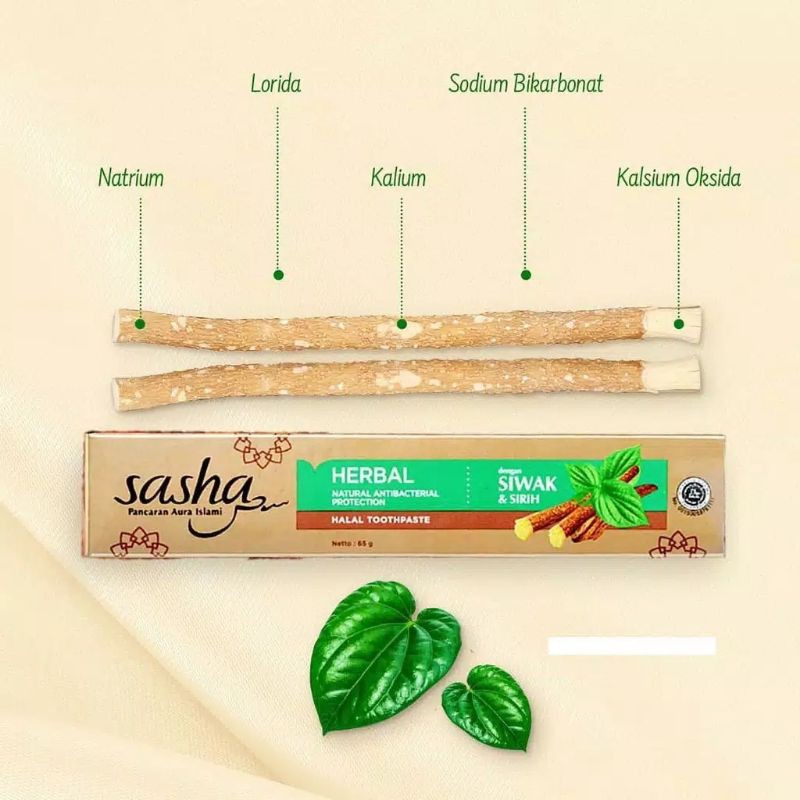 SHASHA antibacterial siwak dan sirih 150g