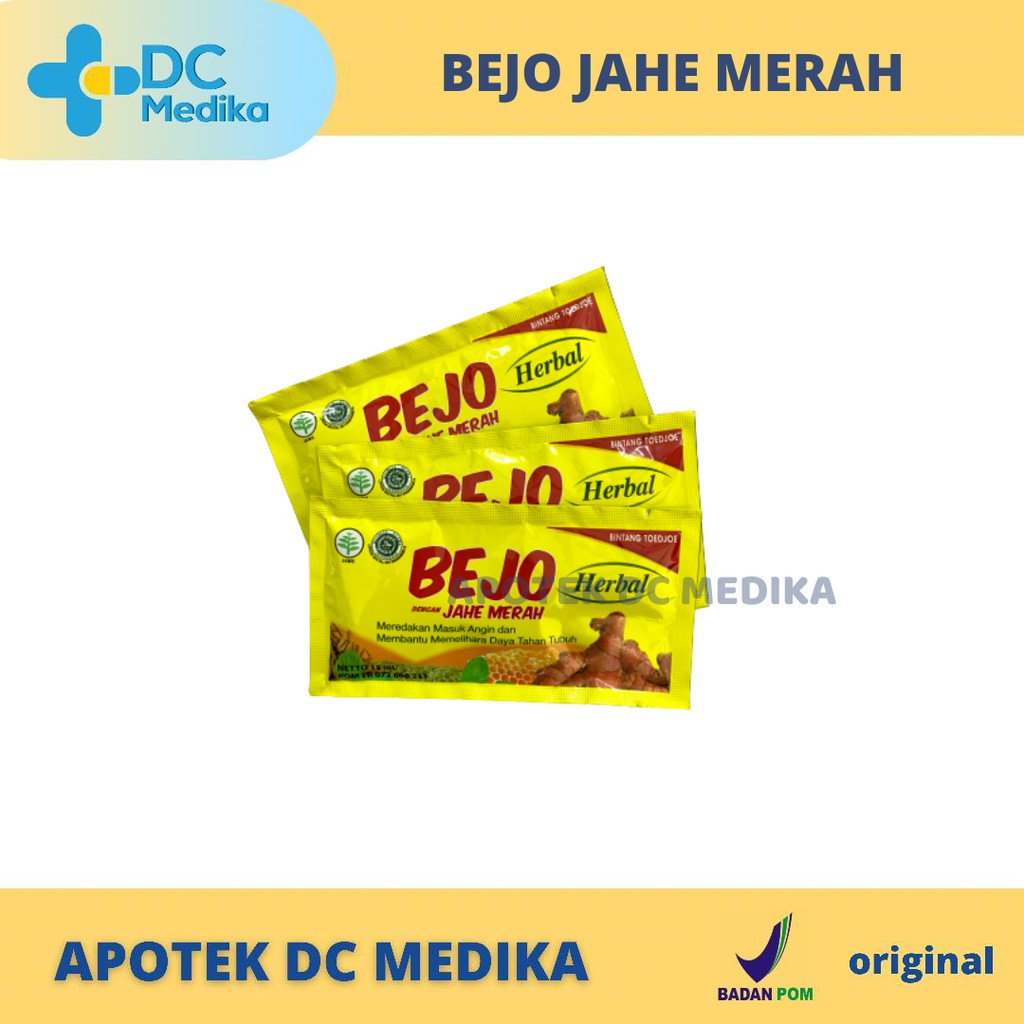 BEJO / JAHE MERAH / MASUK ANGIN / BEDJO