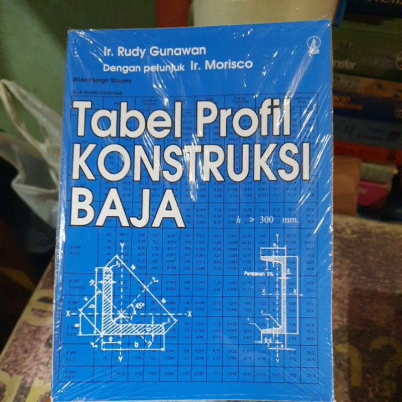 Jual Buku TABEL PROFIL KONTRUKSI BAJA By Rudy Gunawan | Shopee Indonesia