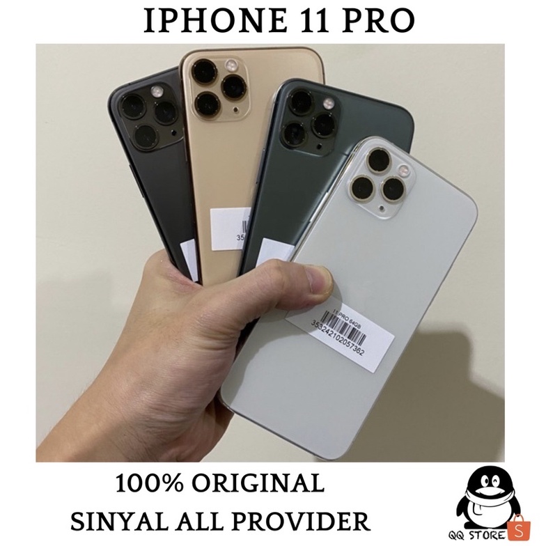 iPhone 11 Pro 64GB/256GB/512GB Bekas Original 100% MULUS FULLSET