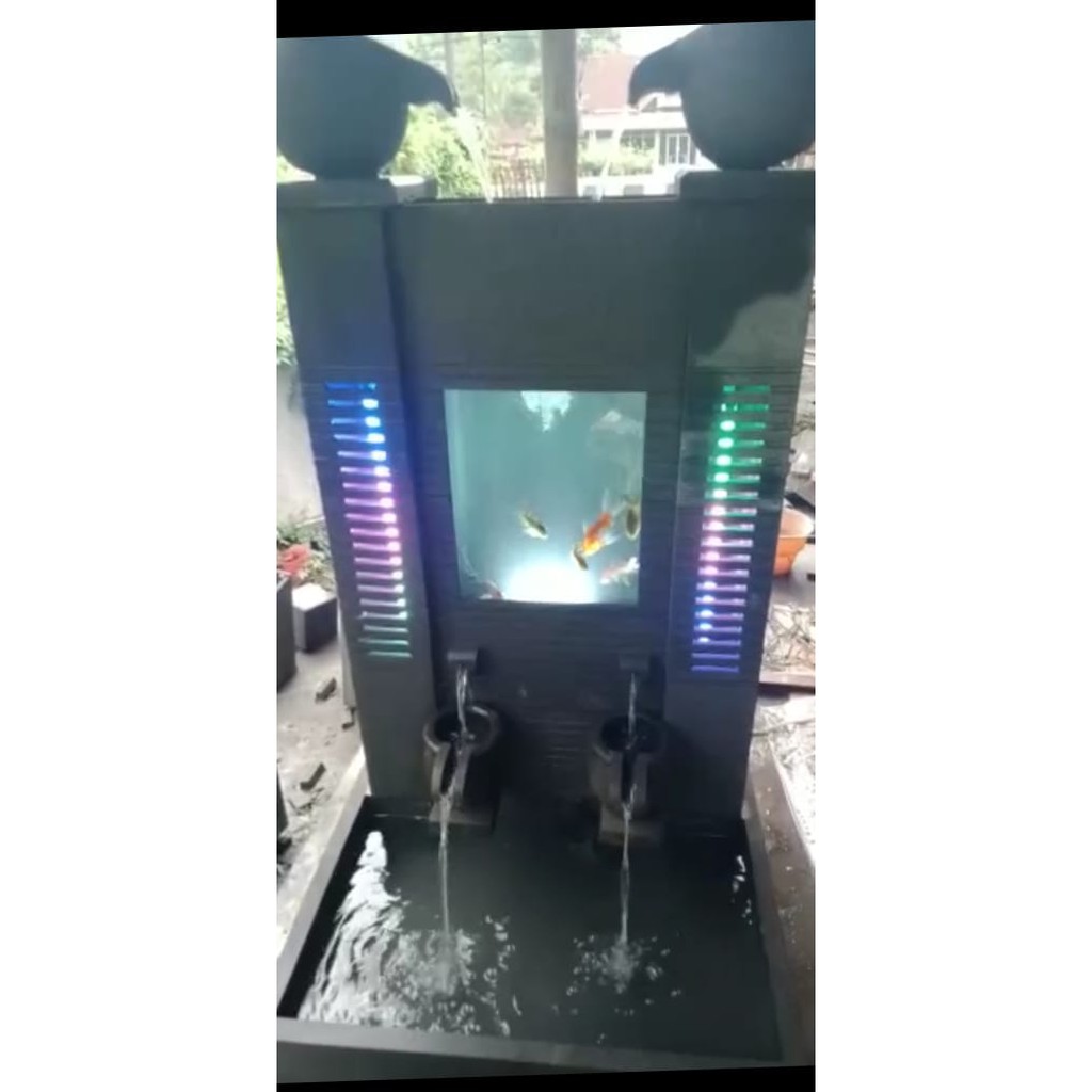 Air Mancur Aquarium Kaca