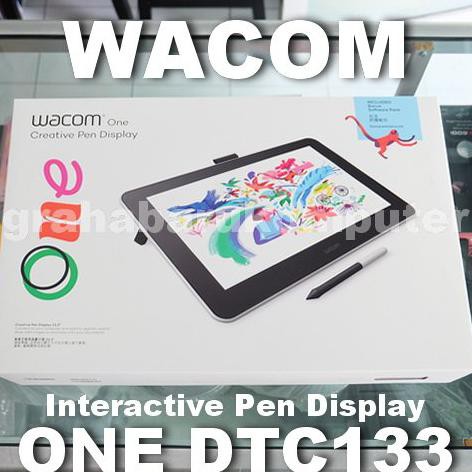 Jual Wacom One 13 Inch DTC133 Pen Display Tablet Alternatif Cintiq Murah