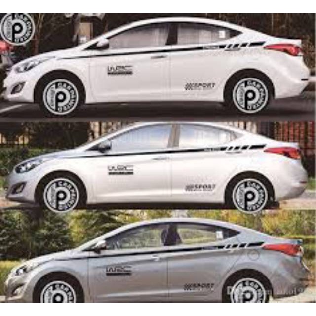 Stiker Mobil Sedan Striping Wrc Stiker Mobil Sedan Vios Atlis Corolla Camry Terbaru