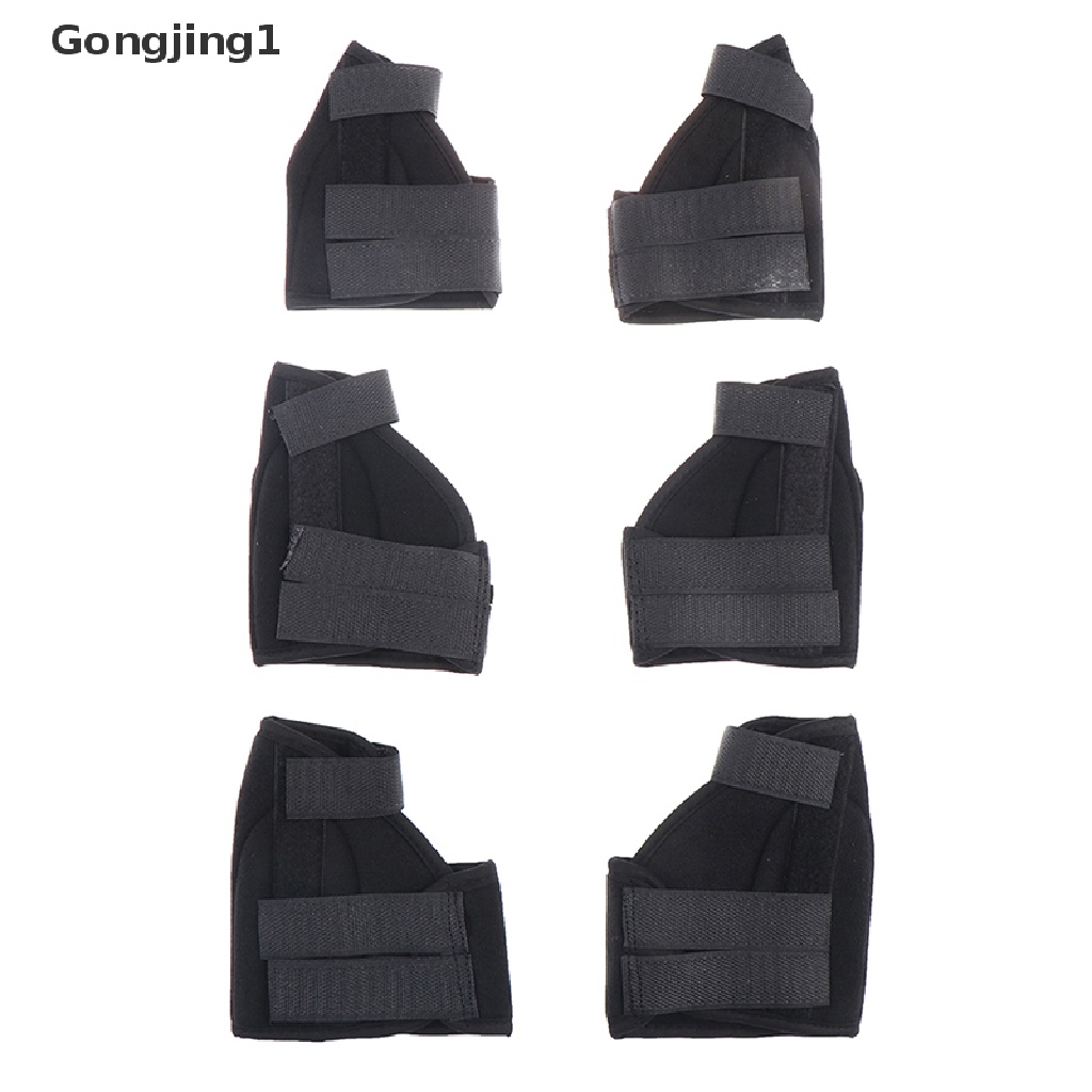 Gongjing1 2pcs / Set Alat Pemisah / Korektor Jari Kaki Bunion / Hallux Valgus