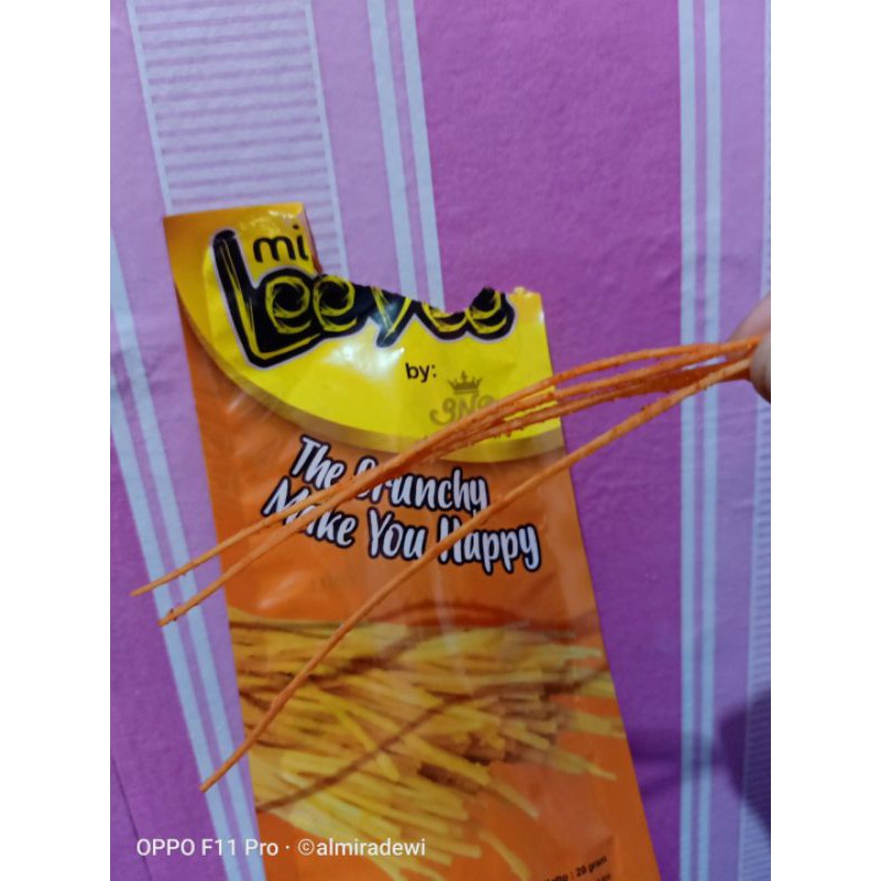 Mie Lidi kemasan 20 gram