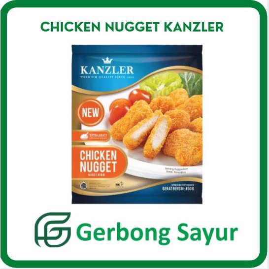 

Kanzler Crispy Chicken Nugget / Nugget Ayam - 450g