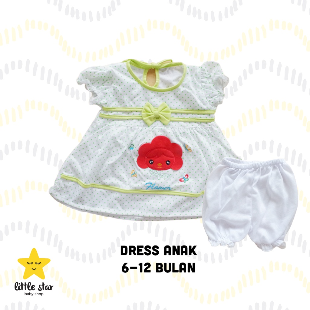 Y Lin Set Dress Bayi Cewek | Dress Baby Girl | Dress Anak Cewe