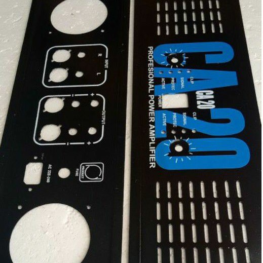 Panel CA-20 power amplifier