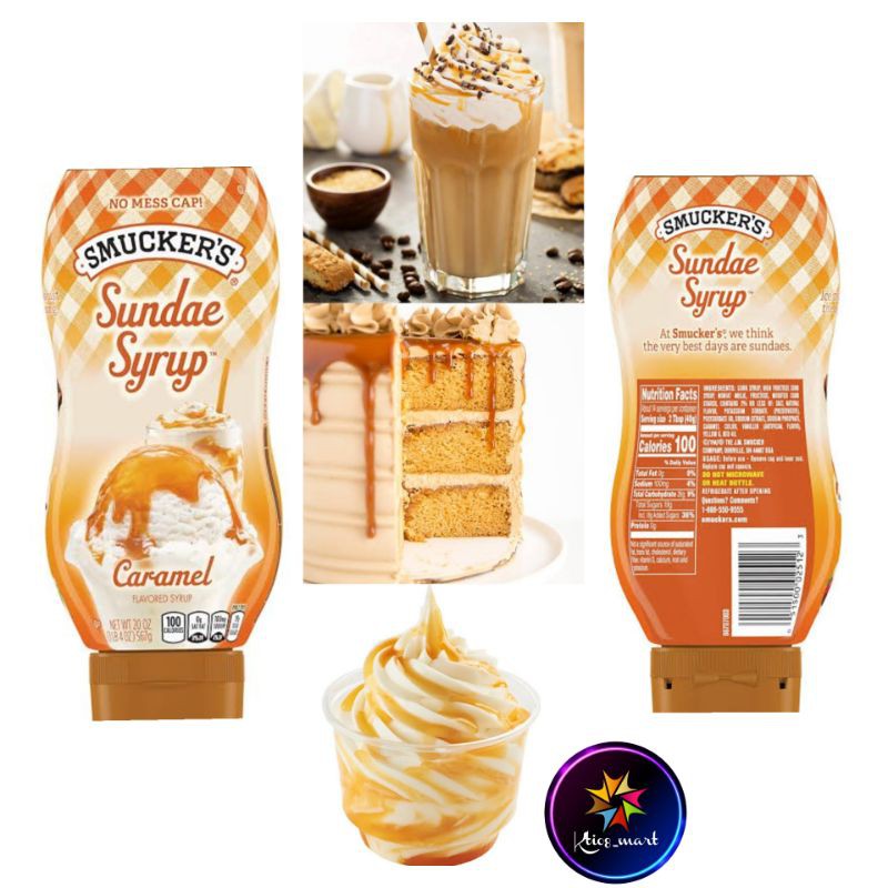 

Smucker's Sundae Syrup Caramel 567gr/Import