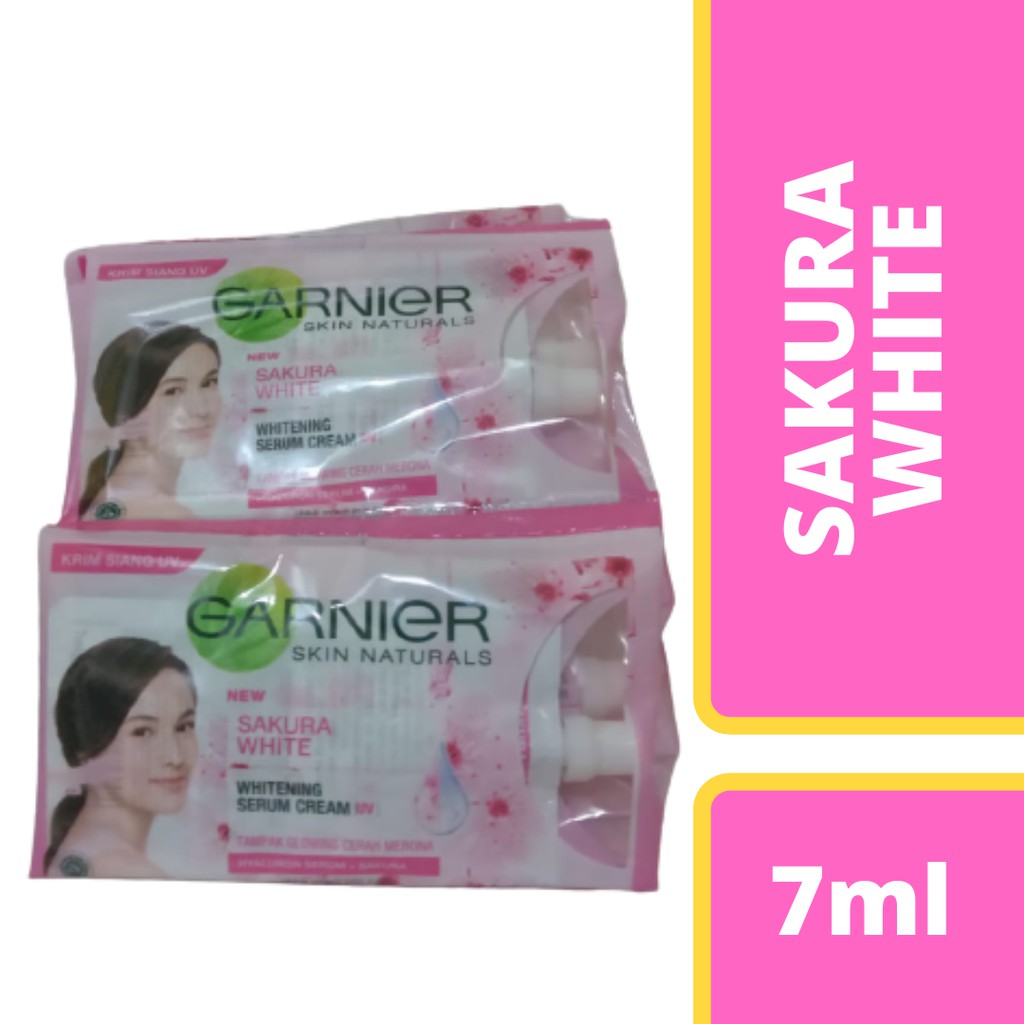 GARNIER Krim Siang UV Sachet 7ml *New