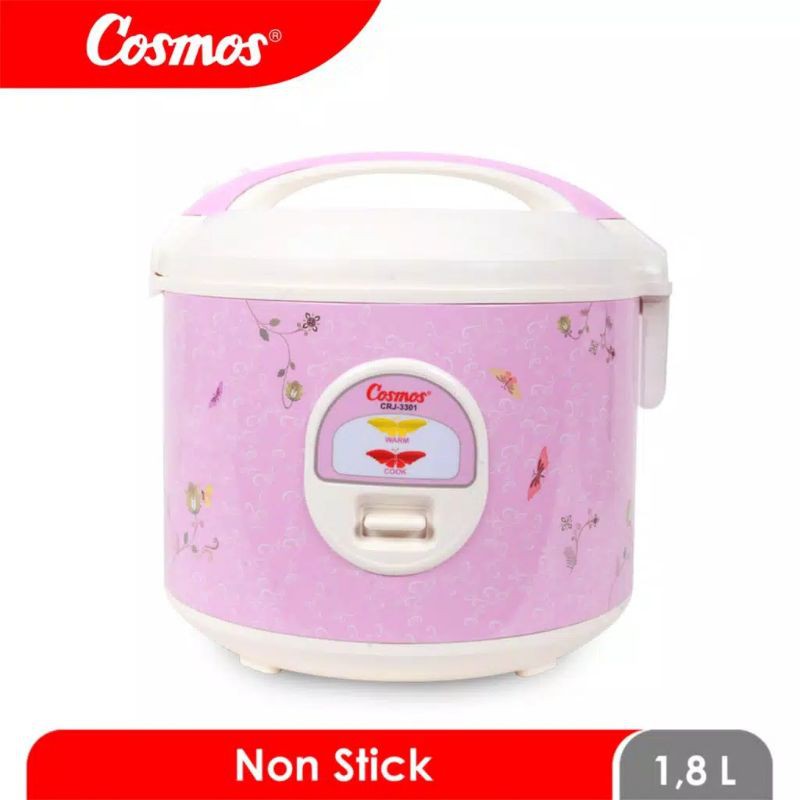 Magic Com Cosmos CRJ 3301 1.8 Liter - Rice Cooker Cosmos 3in1 - Penanak Nasi