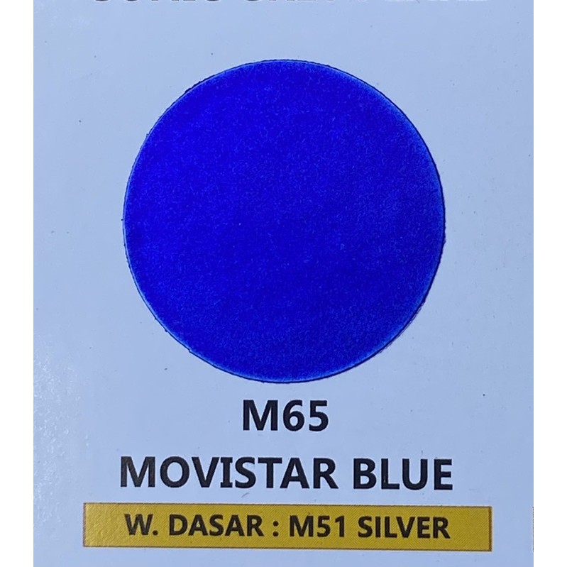 Cat Semprot Sapporo Ultimate 400cc - M65 Movistar Blue