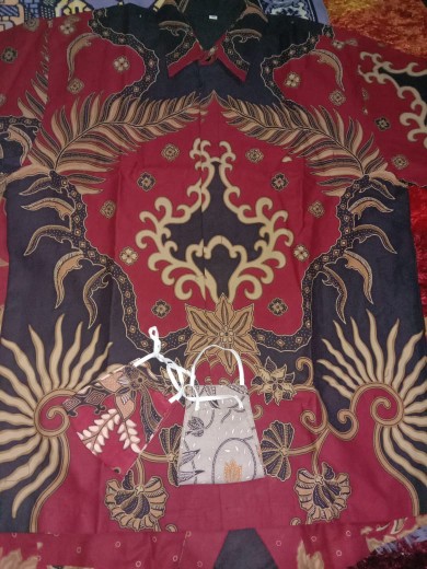 ✅new Krisnamukti Kemeja Batik Pria Lengan Panjang