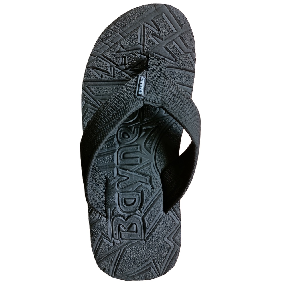 Sandal japit outdoor gunung pria baynees warna full hitam ukuran (33-42), kuat dan awet, cocok untuk harian atau berpergian buruan checkout bisa COD