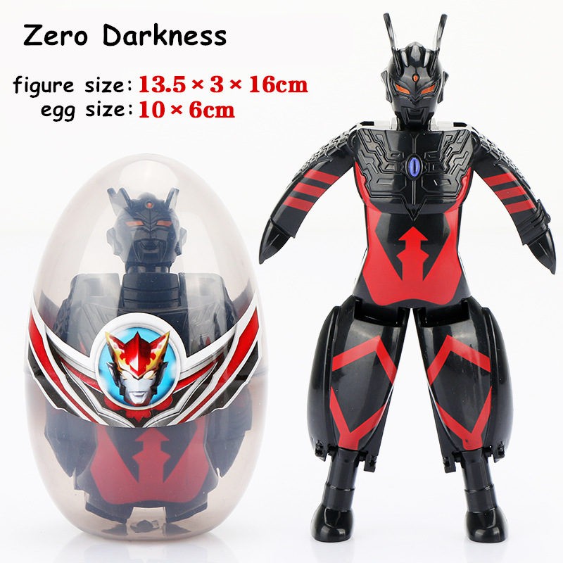 Ultraman Zero Darkness Deformation Egg Toy Figure Surprise Eggs