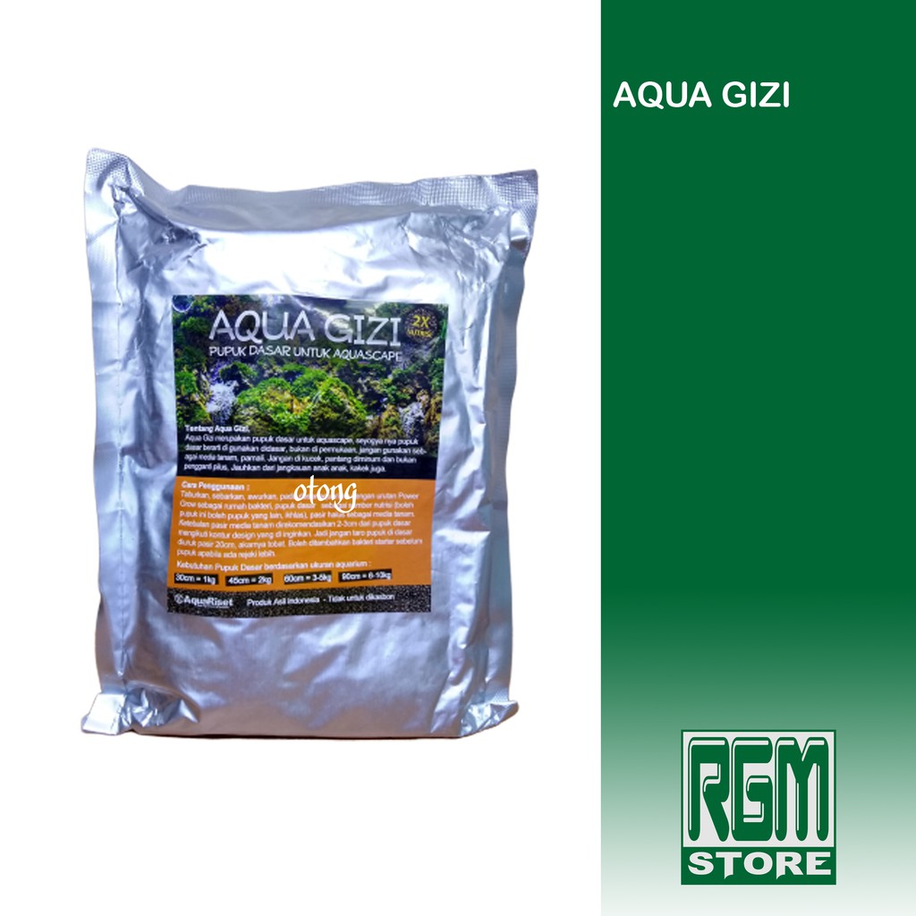 pupuk dasar aquascape aquarium aqua gizi aquagizi 1kg murah