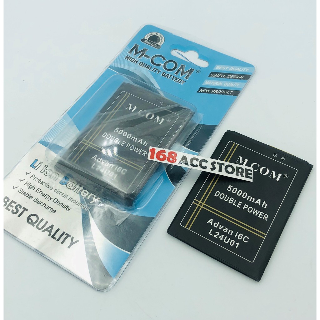 BATERAI ADVAN I6C DOUBLE POWER MCOM