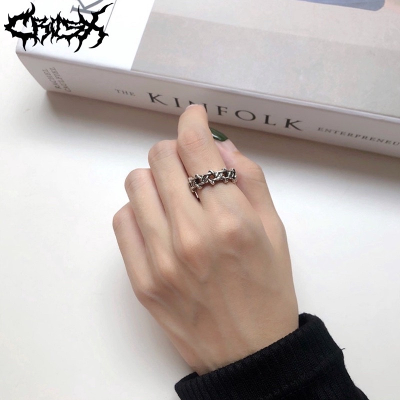 STAR HOLLOW RING / HEXA RING / HEXAGRAM RING / CINCIN BINTANG / CINCIN HEXAGRAM / AESTHETIC RING / CINCIN ESTETIK / CINCIN AESTHETIC / CINCIN PRIA / CINCIN WANITA / CINCIN PRIA WANITA