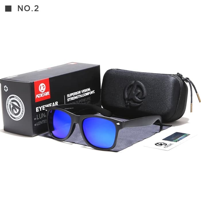 KADEAM UV400 Polarized Sunglasses KACAMATA LARI - BLUE