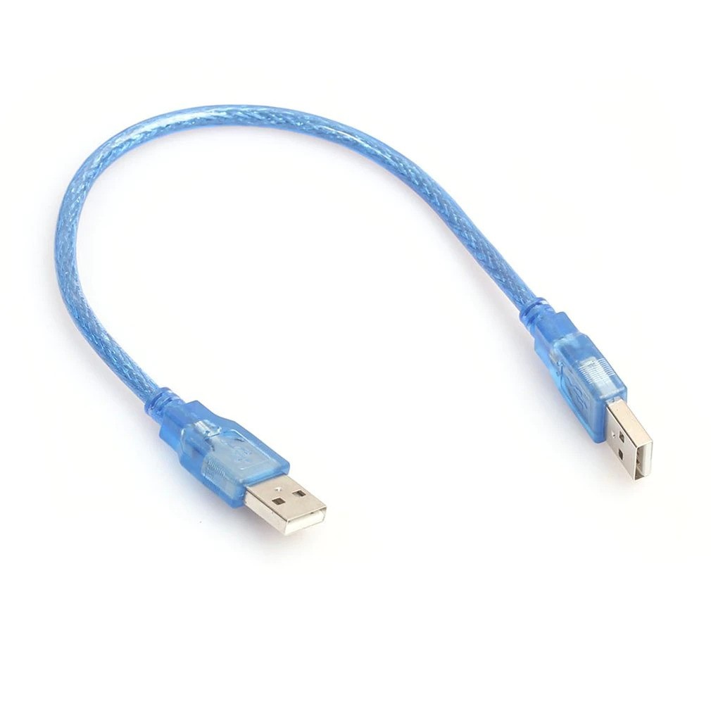 U2MMC30 | KABEL USB 2.0 M TO M CENTRO 30 CM (TRANSPARANT)