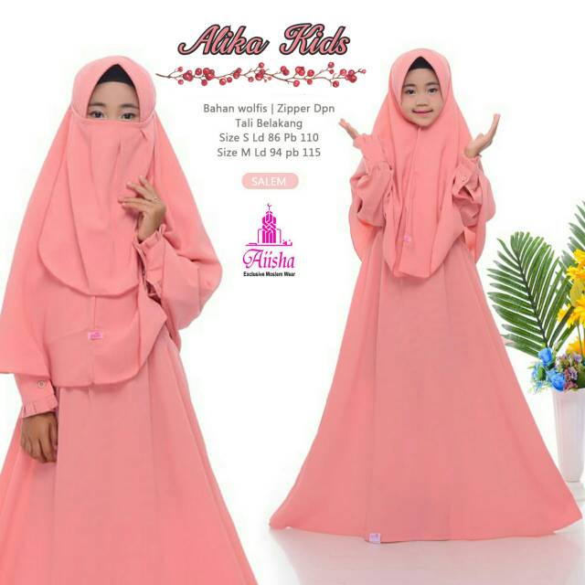 Gamis anak Alika Kids Aiisha