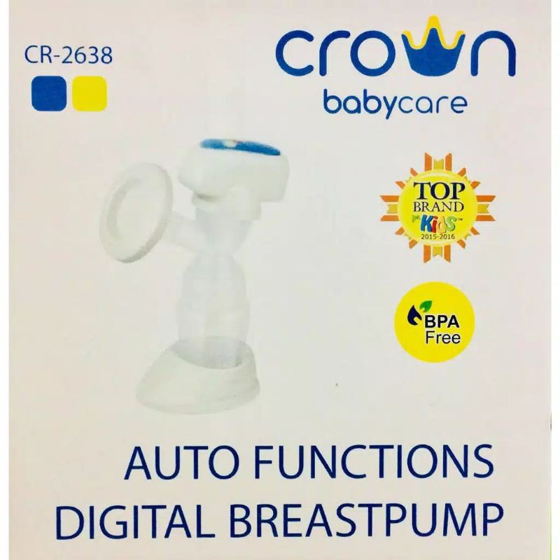 Crown Baby Electric Breast Pump Pompa ASI Elektrik