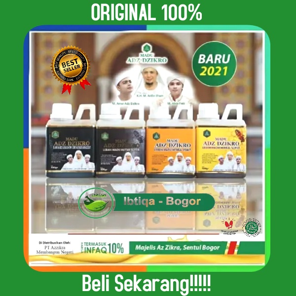 

Madu ADZ DZIKRO Herbal Hutan PAHIT & MANIS Super Original Halal 100%