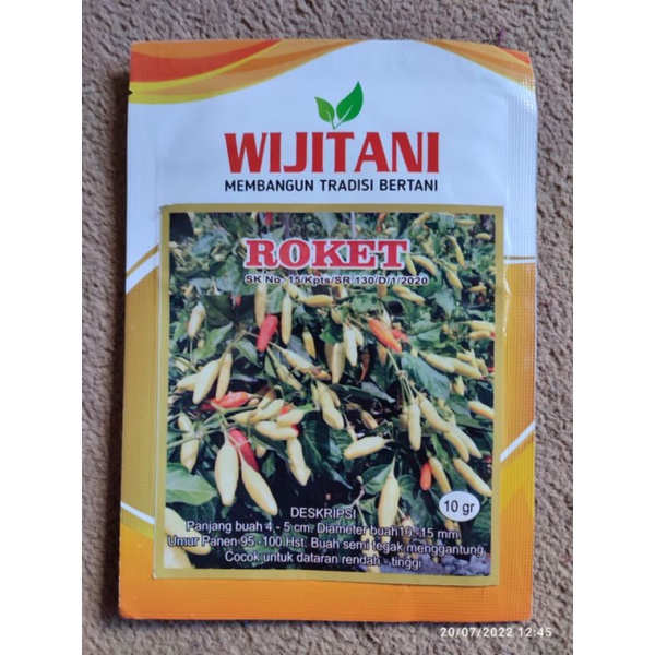 Benih Cabai Rawit ROKET by WIJITANI