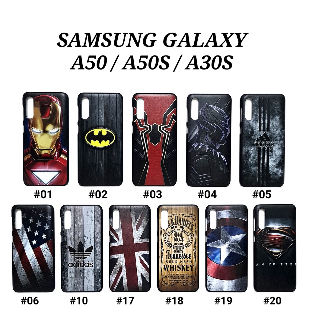 SAMSUNG GALAXY A10 A40 A50 A30S A50S A60 A70 A10S M01S A20S A11 M11 A21 A21S A31 A51 A71 | MAN HARD CASE Marvel Super Hero