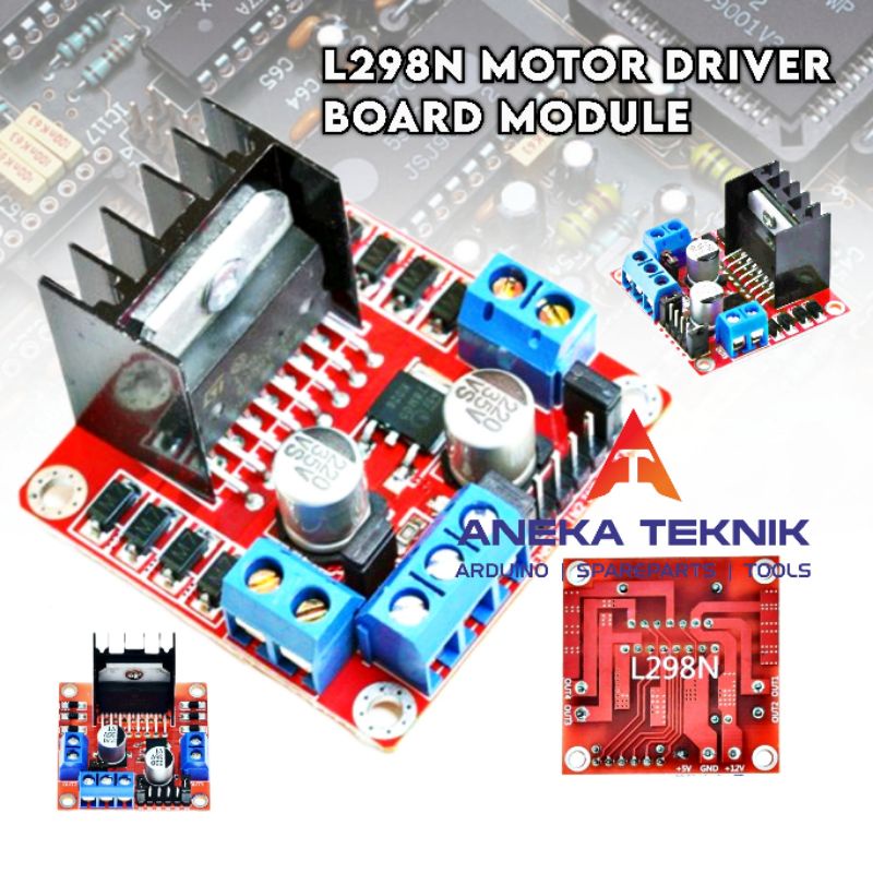 Jual L298N Motor Driver Board Module | Shopee Indonesia