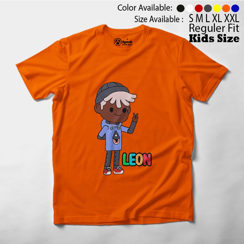 Baju Kaos Atasan Anak Laki-Laki Perempuan Toca Boca World Life Game Anak